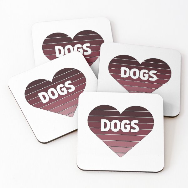 Item preview, I Love Dogs Heart designed and sold by vooART.