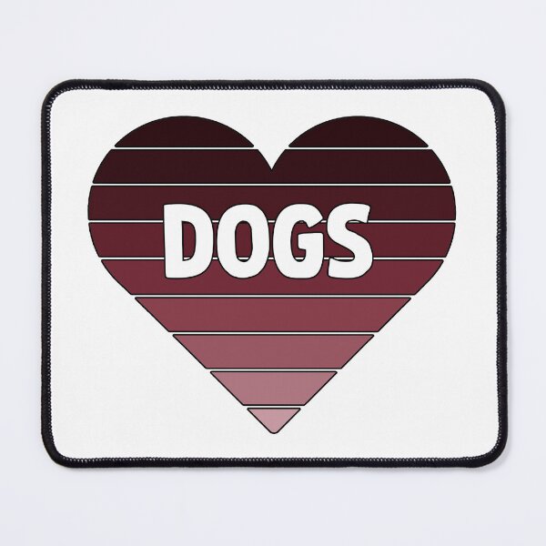 Item preview, I Love Dogs Heart designed and sold by vooART.