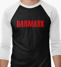 Denmark Men's Baseball ¾ T-Shirt