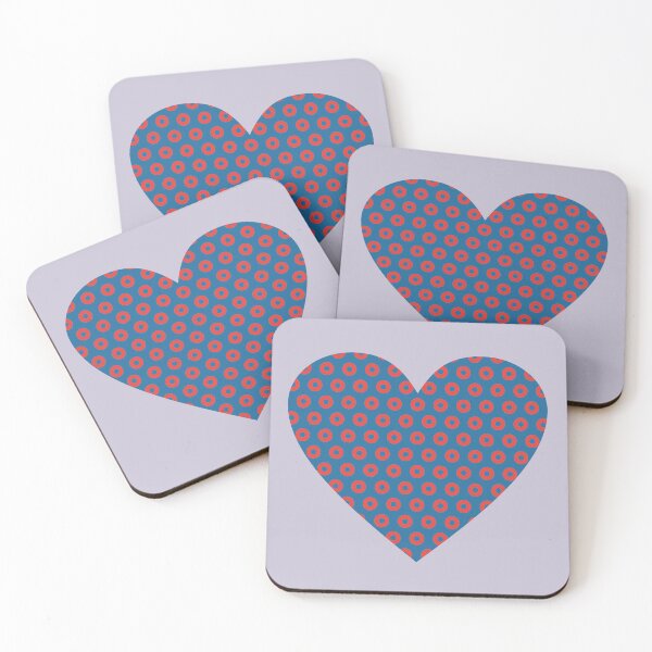 Item preview, Phish Donut Corazón de San Valentín designed and sold by Normandie Rainwater.