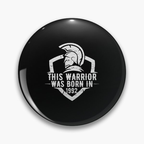 Item preview, 30 Birthday Warrior born in 1992 designed and sold by Dubbra.