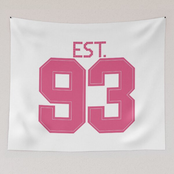 Item preview, Est. 93 pink designed and sold by DavidASmith.