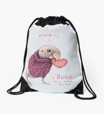 Rhea - Rhea-ly Cute! Drawstring Bag