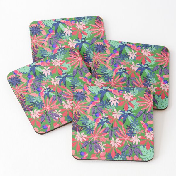 Item preview, tropic flower art designed and sold by baybaybaiba.