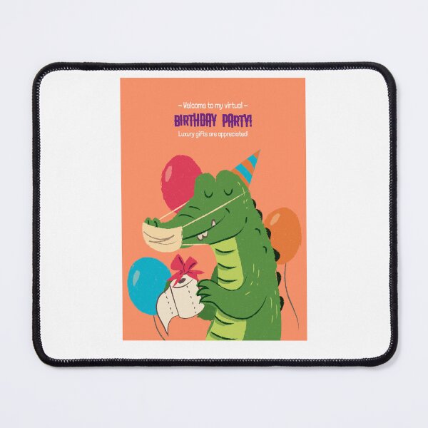 Item preview, CROCODILE VIRTUAL BIRTHDAY PARTY  designed and sold by RetroPlaceee.