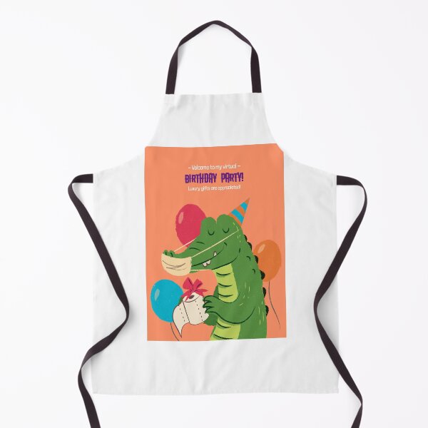 Item preview, CROCODILE VIRTUAL BIRTHDAY PARTY designed and sold by RetroPlaceee.