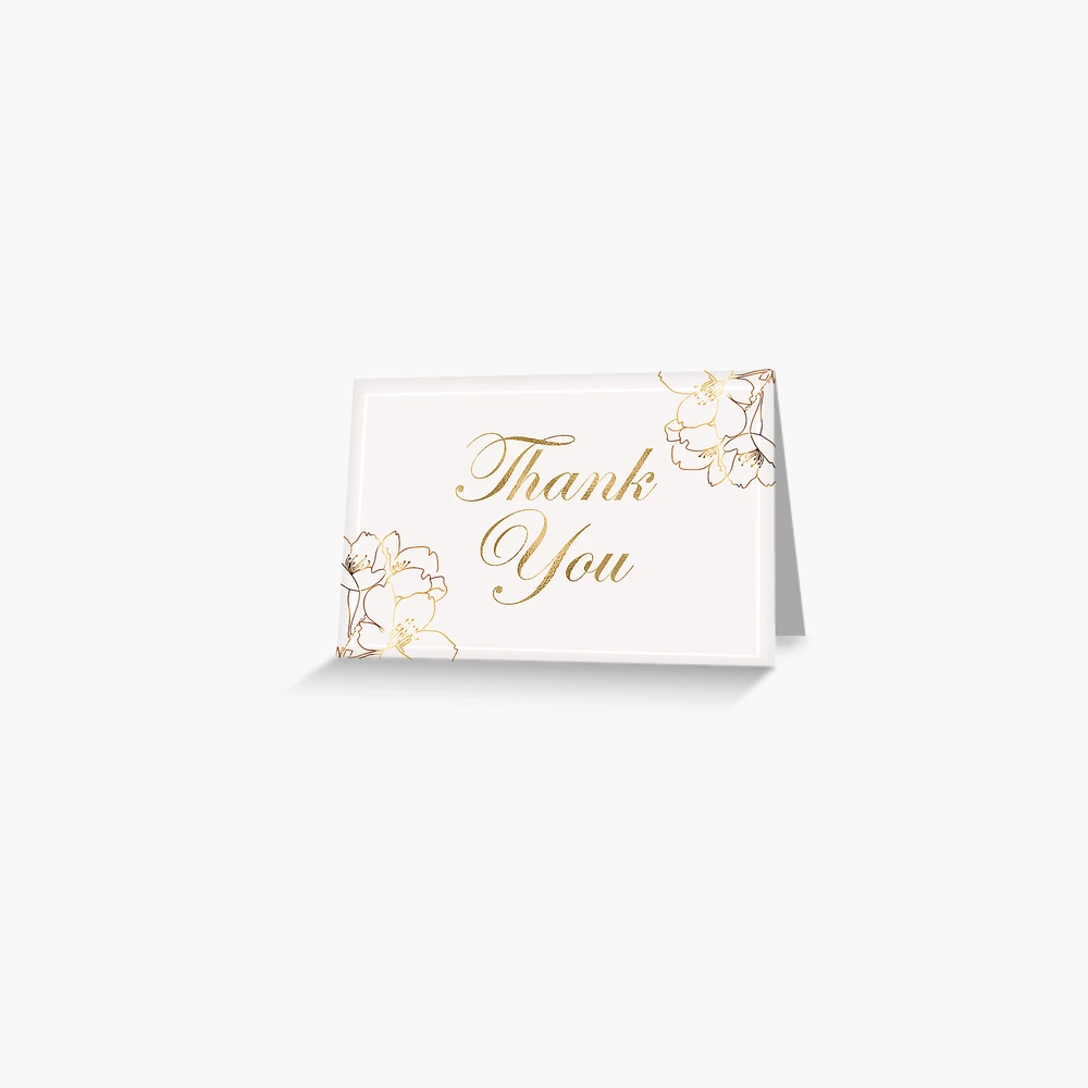 Wedding Thank You Card, Thank You Note, Printable Thank You Letter, Editable Thank You, Calligraphy Thank You, Floral Thank You, Marsala - UK - View #5