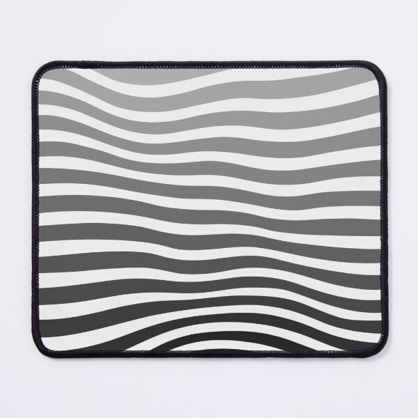 Item preview, Bauhaus homage Modern Gallery Abstract Monochrome black and white gradation Stripes Print designed and sold by AtelierDiKoko.