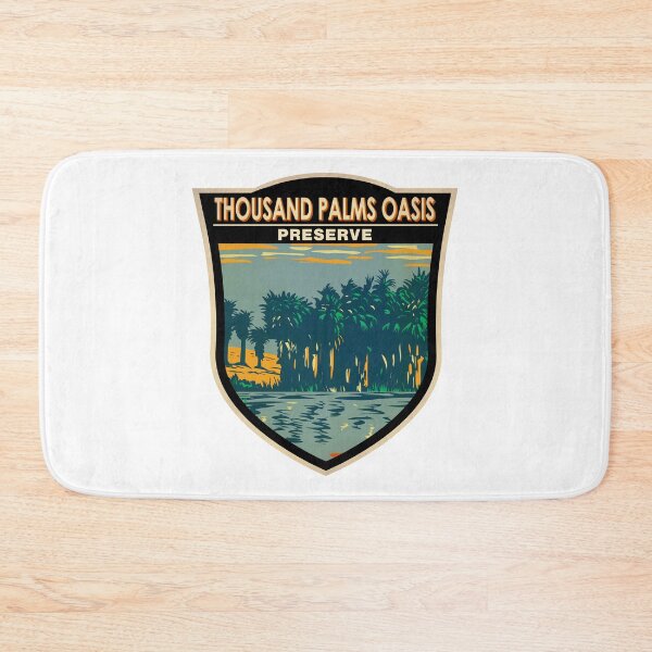 Item preview, Thousand Palms Oasis Preserve California Badge designed and sold by KrisSidDesigns.