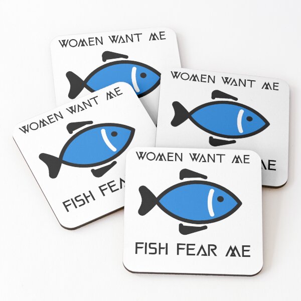 Item preview, Women Want Me Fish Fear Me designed and sold by Discendo.