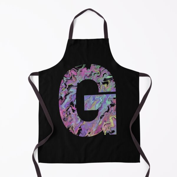 Item preview, Letter G Sticker; Acrylic Pour Effect Pattern Sticker designed and sold by WoollyOrbit2000.