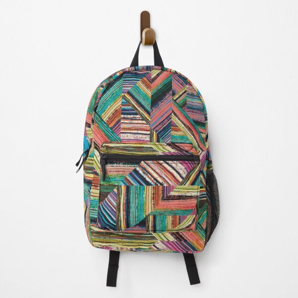 Item preview, Striped Aztec Patchwork | Digital Pattern designed and sold by cherdoodles.
