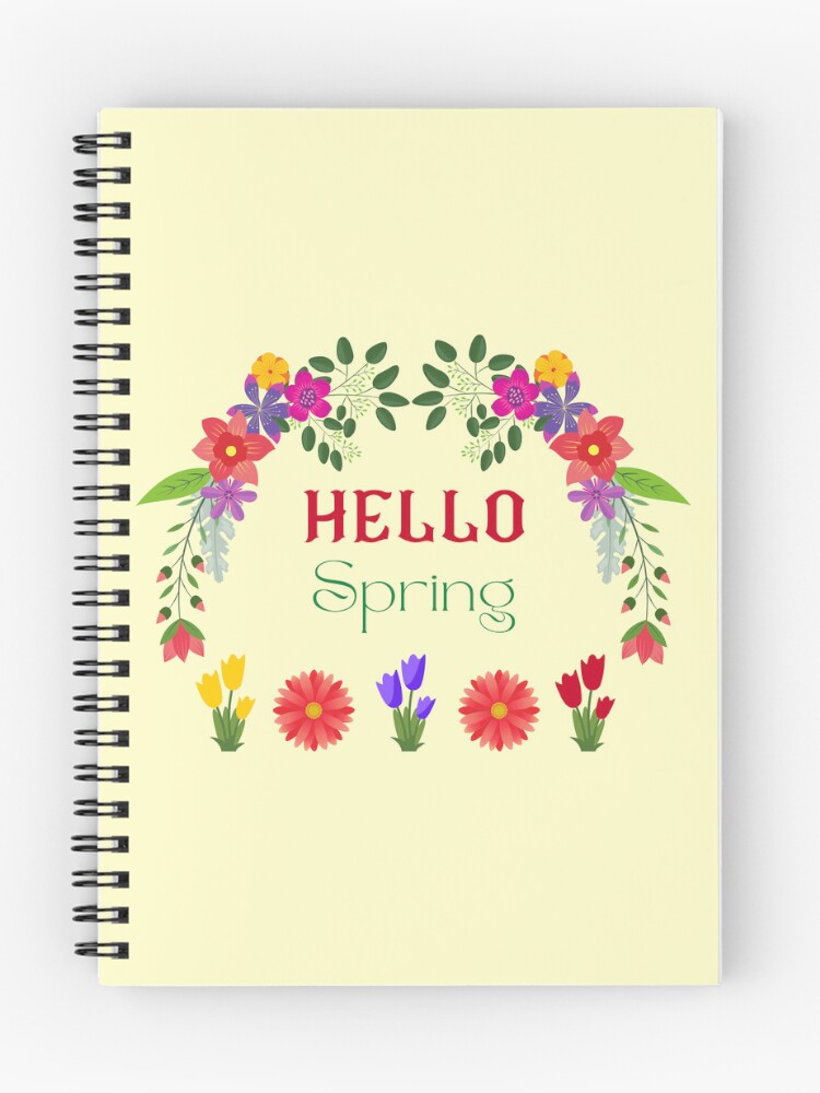 Thumbnail 1 of 3, Journal, Hello Spring designed and sold by Axi35.