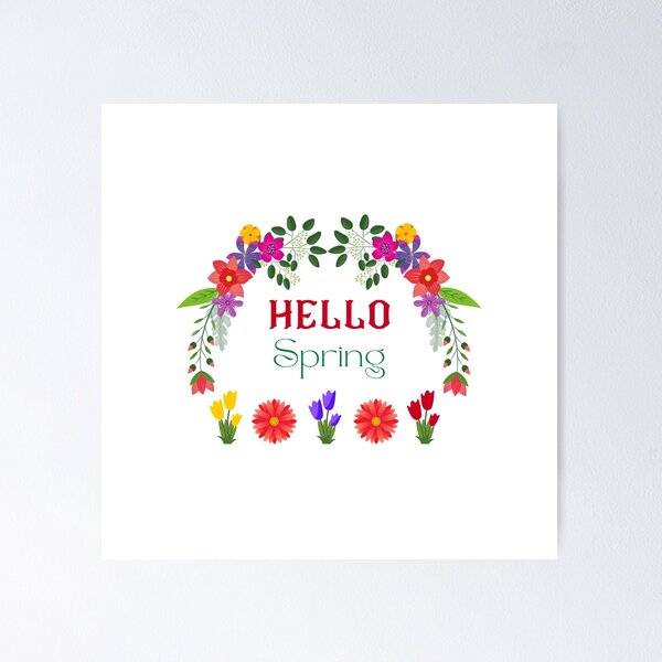 Item preview, Hello Spring designed and sold by Axi35.