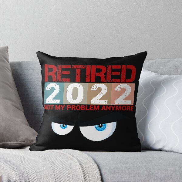 Item preview, Mens Retired 2022 Not My Problem Anymore - Vintage Funny T-Shirt Gift designed and sold by PODgraphics.