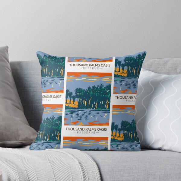 Item preview, Thousand Palms Oasis Preserve California Vintage designed and sold by KrisSidDesigns.