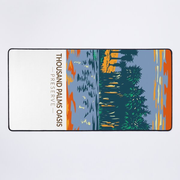 Item preview, Thousand Palms Oasis Preserve California Vintage designed and sold by KrisSidDesigns.
