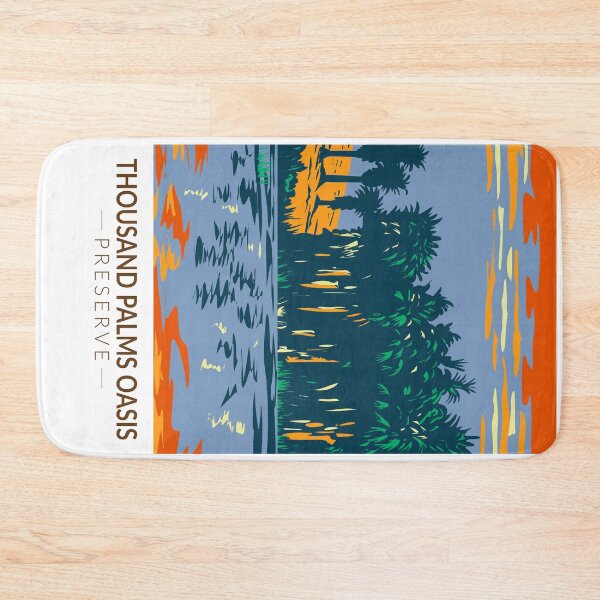 Item preview, Thousand Palms Oasis Preserve California Vintage designed and sold by KrisSidDesigns.