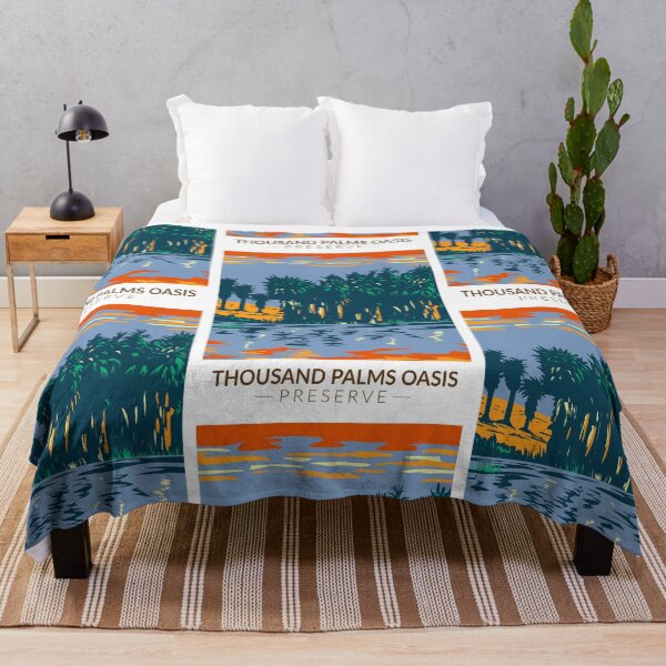 Item preview, Thousand Palms Oasis Preserve California Vintage designed and sold by KrisSidDesigns.