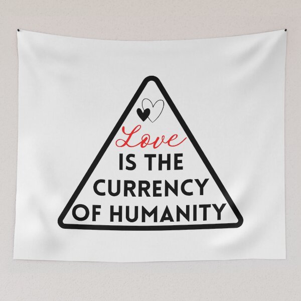 Item preview, Love IsThe Currency Of Humanity- Stop The Great Reset designed and sold by Sonatablue.