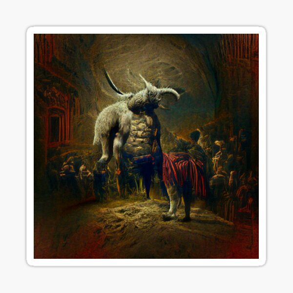 Minotaur (Mythology Collection) Sticker