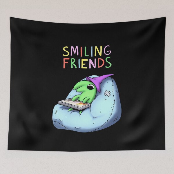 Item preview, SMILING FRIENDS - Gleb or Glep, bliblie, Pim, Alan, Grim (author's art) designed and sold by mrGoodwin90.