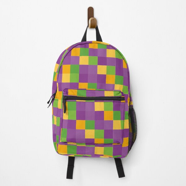 Item preview, Mardi Gras Purple, Green, and Gold Squares Pattern designed and sold by PirateAvocado.