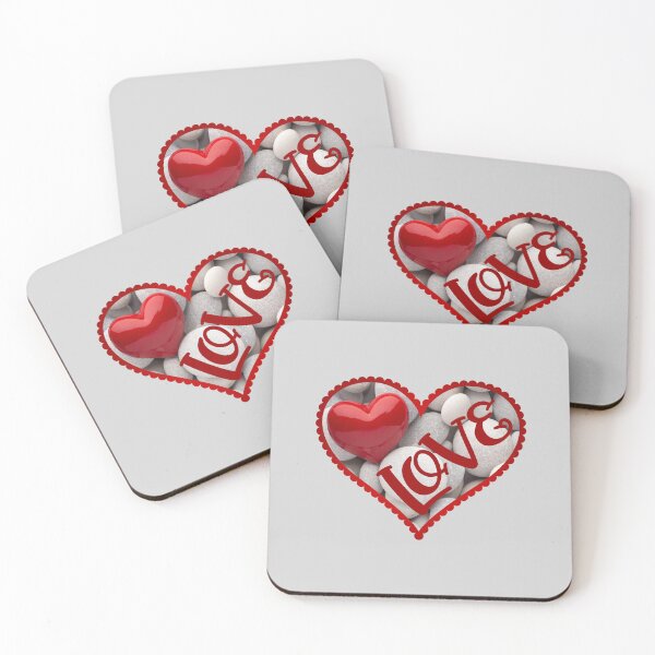 Item preview, “LOVE” (on Light Grey) designed and sold by PawsitiveMum.