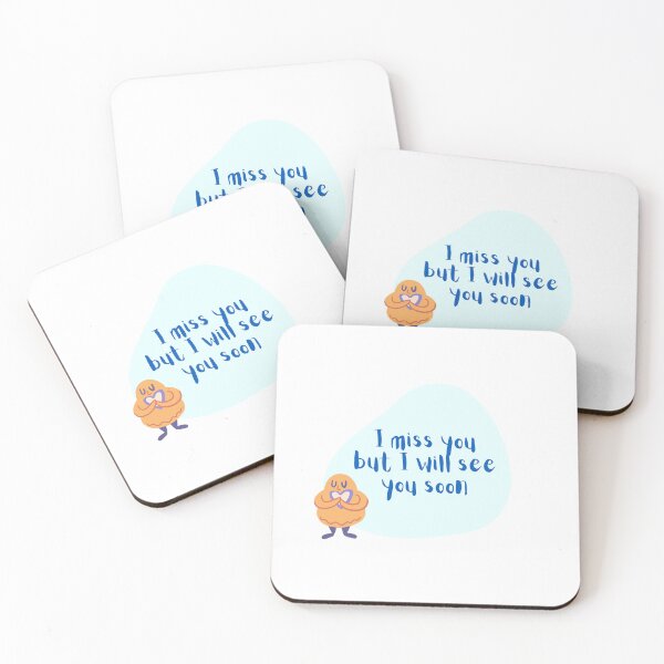 Item preview, I miss you , but I will see you soon  designed and sold by BasmaAtef.