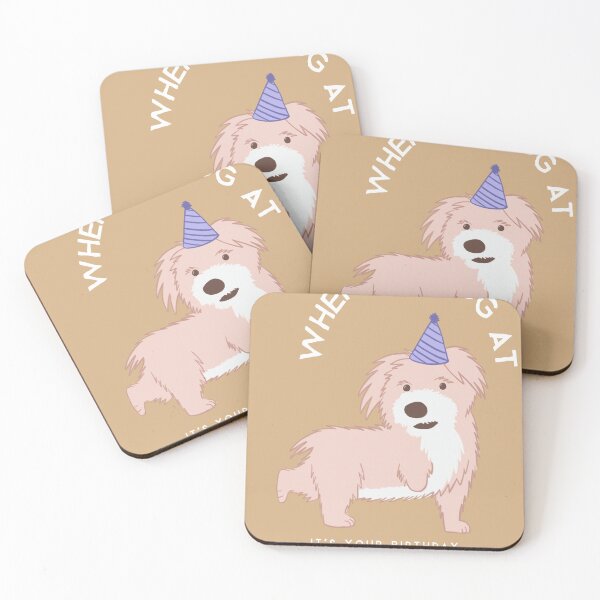 Item preview, FUNNY DOG BIRTHDAY  designed and sold by RetroPlaceee.