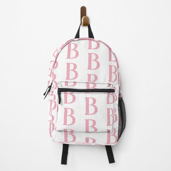 Item preview, "B" Pink Monogram  designed and sold by JadeRiverImages.