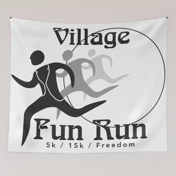 Item preview, Village Fun Run designed and sold by 451Design.