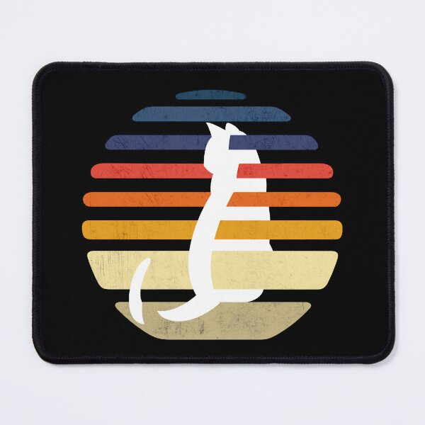 Item preview, VINTAGE SUNSET CAT - Funny Cat Pictures, Vintage Cat designed and sold by FunnyCatsFam.