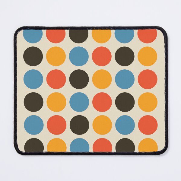 Item preview, Bauhaus homage Modern Gallery Abstract Colorful bubbles Print designed and sold by AtelierDiKoko.