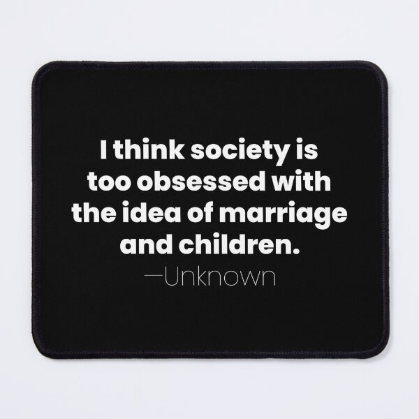 Item preview, Society, Marriage and Children, Unknown Introvert Quote designed and sold by MariosNydras.