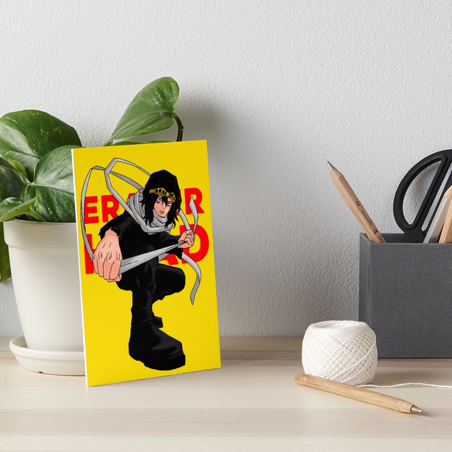 "BNHA Eraserhead" Art Board Print by Artbreakkids Redbubble