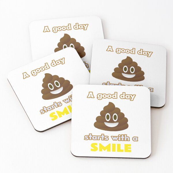 Item preview, A Good day starts with a Smail designed and sold by DoraHappy.