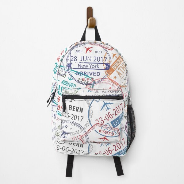 Item preview, Vintage stamp travel design designed and sold by Archetypealist.