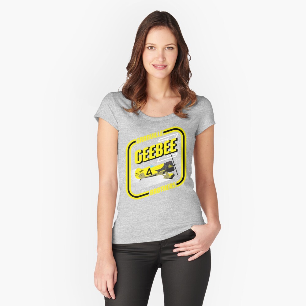 Item preview, Fitted Scoop T-Shirt designed and sold by Aeronautdesign.