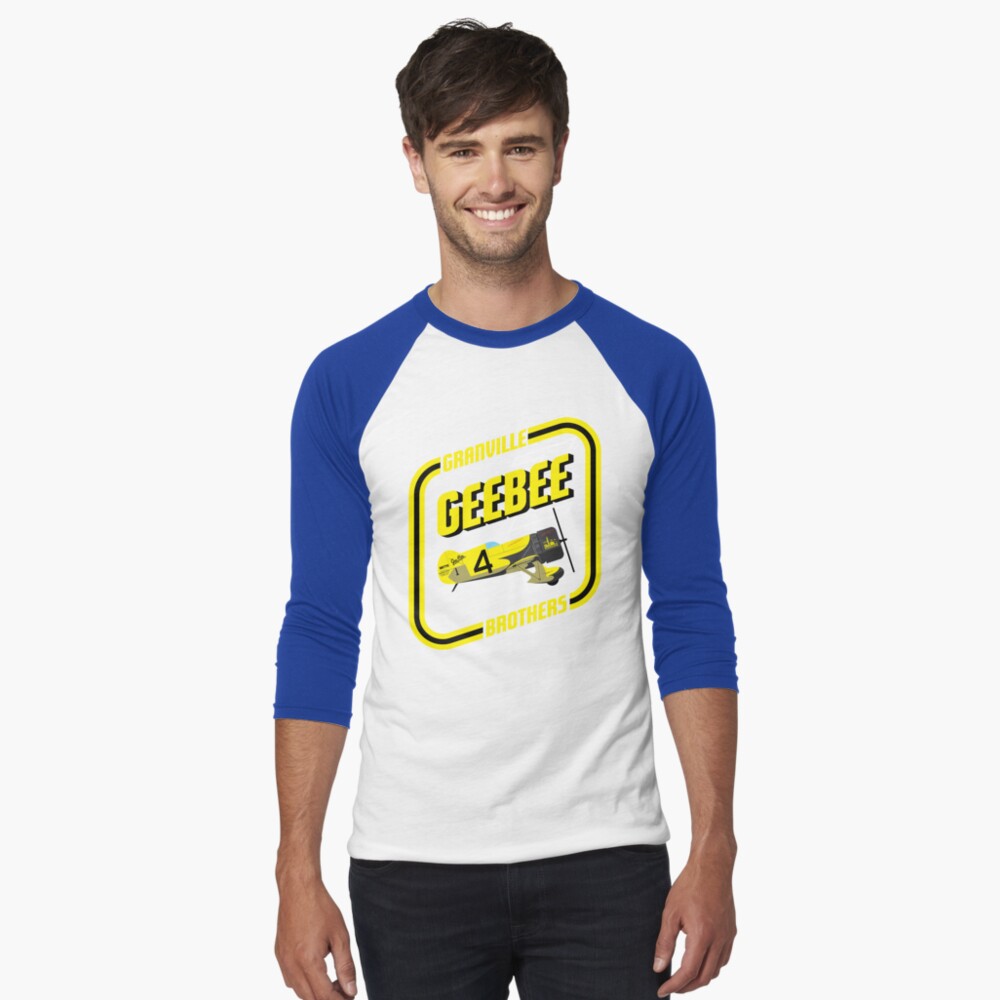 Item preview, Baseball ¾ Sleeve T-Shirt designed and sold by Aeronautdesign.