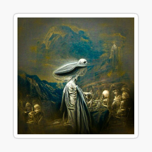 The Grey Aliens (Mythology Collection) Sticker