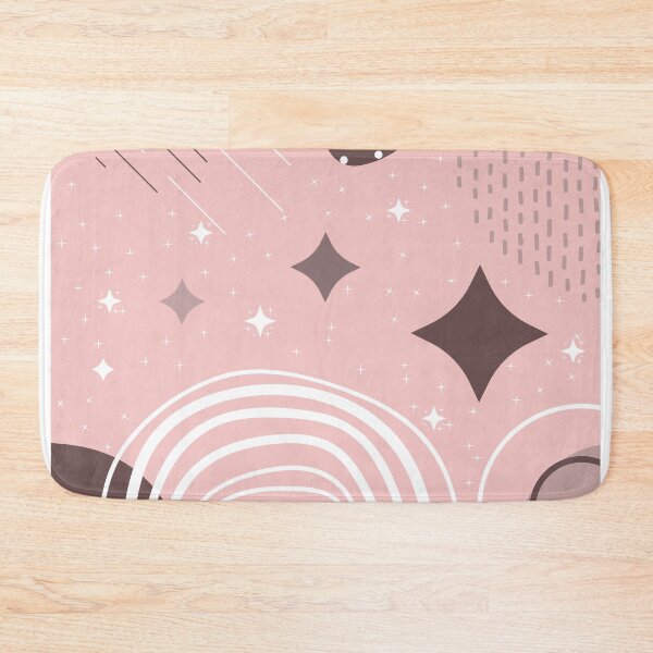 Item preview, Modern, Abstract Contemporary Art, Pastel pink, brown, and white shapes designed and sold by Missing In Art.
