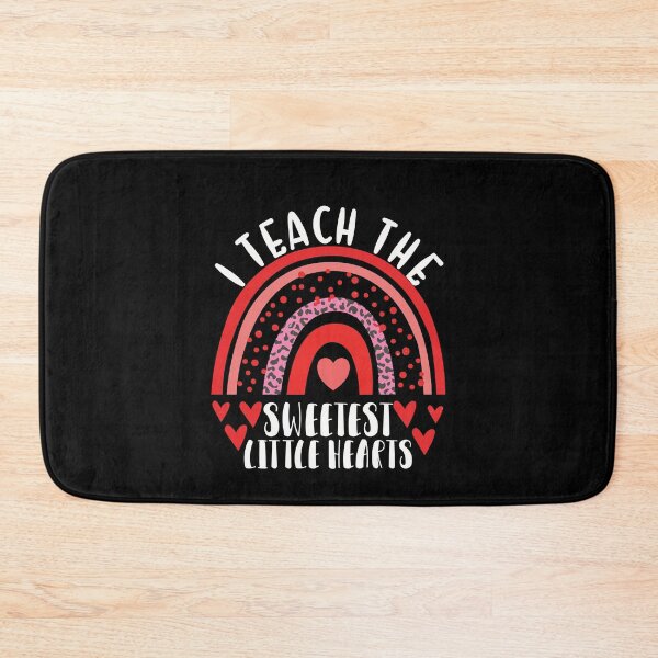 Item preview, I Teach The Sweetest Little Hearts Teacher Valentine's Day designed and sold by SharpThreadZ.