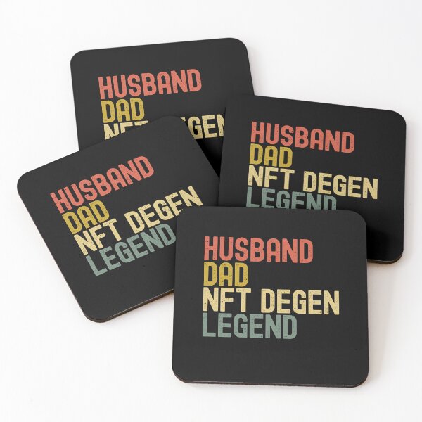 Item preview, Husband Dad NFT Degen - Funny NFT Shirt, Fathers Day Gift For NFT Degens designed and sold by nft-millionaire.