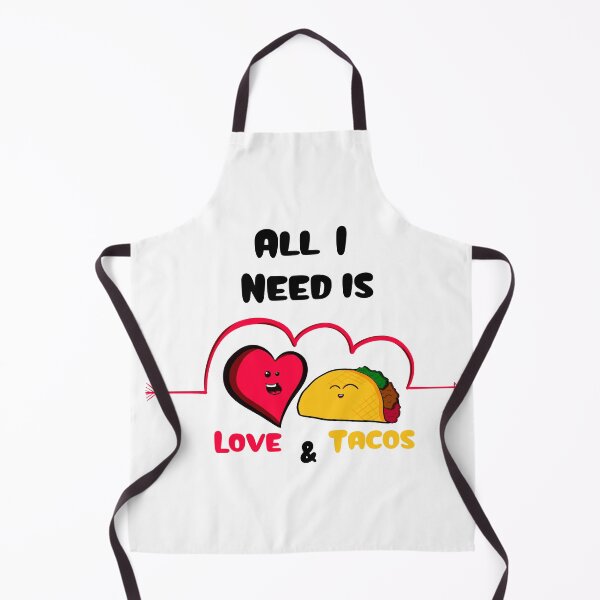 Item preview, Tacos and Love Valentine’s Day designed and sold by ArtByNabes.