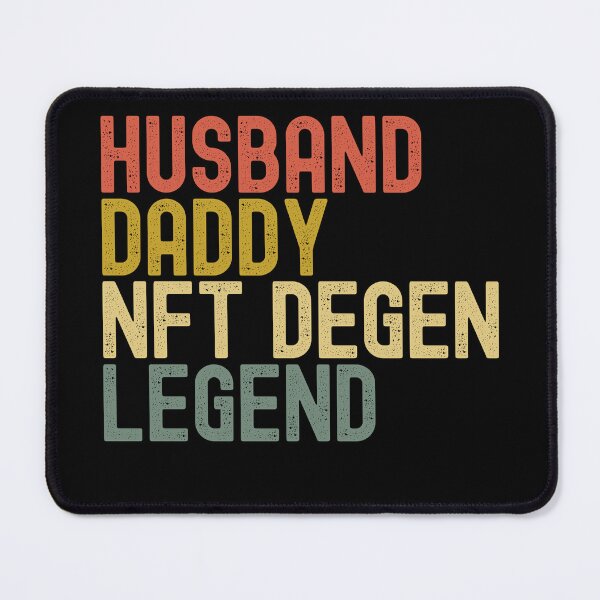 Item preview, Husband Dad NFT Degen - Funny NFT Shirt, Fathers Day Gift For NFT Degens designed and sold by nft-millionaire.