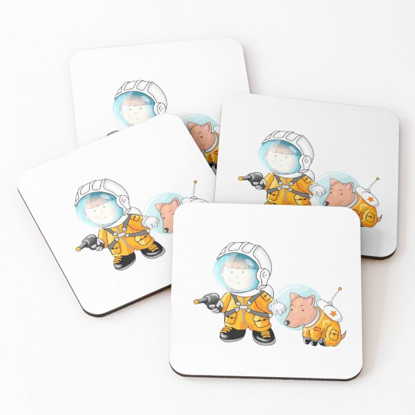 Item preview, Yuri Gagarin and Laika designed and sold by VintagePeople.