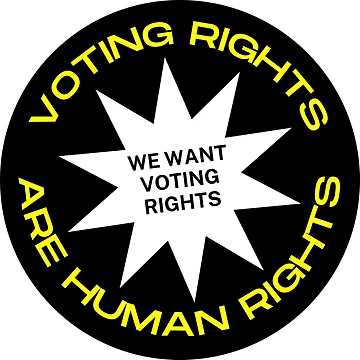 Artwork thumbnail, Voting Rights Are Human Rights by momentsofvision