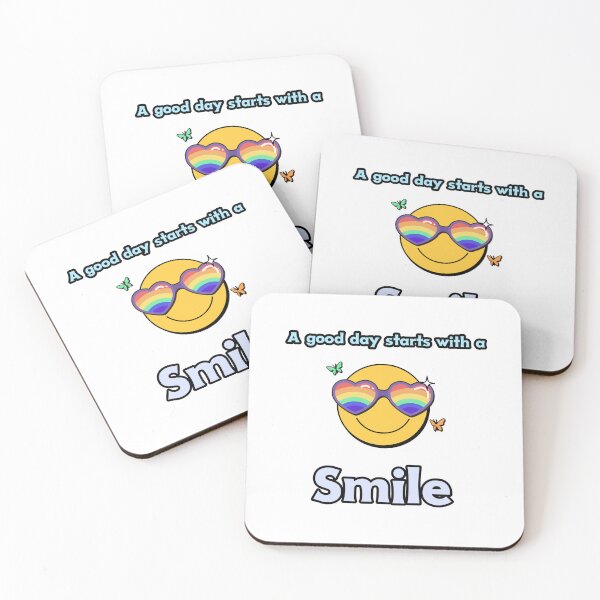 Item preview, A good day starts with a Smile designed and sold by DoraHappy.