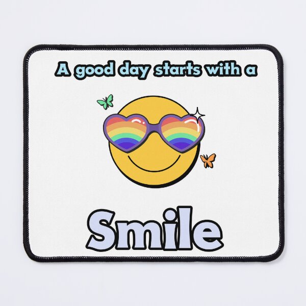 Item preview, A good day starts with a Smile designed and sold by DoraHappy.